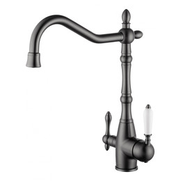 Смесители для кухни Wonzon & Woghand WW-88458006-BGM, тёмный графит - фото 