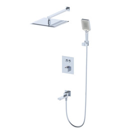 Душевая система для ванны с термостатом Wonzon & Woghand WW-88929003-CR - фото 