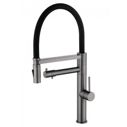 Смесители для кухни Wonzon & Woghand WW-88458007-BGM, тёмный графит - фото 