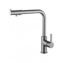 Смесители для кухни Wonzon & Woghand WW-88458008-BGM, тёмный графит - фото 