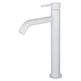 Смеситель для раковины высокий Wonzon & Woghand WW-H1062-MW, белый - фото 