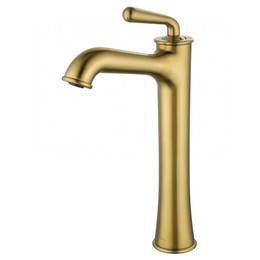 Смеситель для раковины высокий Wonzon & Woghand Steam WW-88239008-BG, золото - фото 