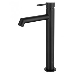 Смеситель для раковины высокий Wonzon & Woghand WW-H1064-MB, чёрный - фото 