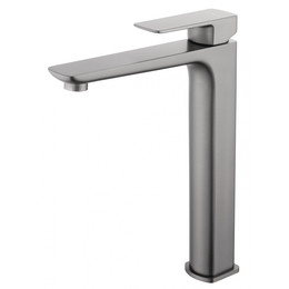 Смеситель для раковины высокий Wonzon & Woghand Edge WW-88239003-BGM, тёмный графит - фото 