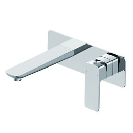 Смеситель для раковины настенный Wonzon & Woghand Edge WW-88869003-CR (со скрытой частью) - фото 