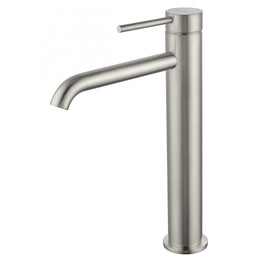 Смеситель для раковины высокий Wonzon & Woghand Stick WW-88239017-BN, никель - фото 