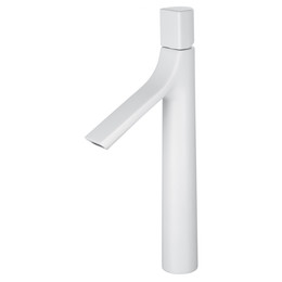 Смеситель для раковины высокий Wonzon & Woghand The one WW-H1011-MW, белый - фото 