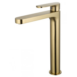 Смеситель для раковины высокий Wonzon & Woghand WW-H1034-BG, золото - фото 