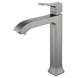 Смеситель для раковины высокий Wonzon & Woghand Flex WW-88019072-BGM, тёмный графит - фото 