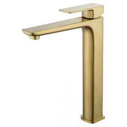 Смеситель для раковины высокий Wonzon & Woghand Edge WW-88239003-BG, золото - фото 