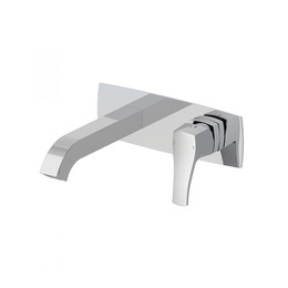 Смеситель для раковины настенный Wonzon & Woghand Flex WW-88869072-BN (со скрытой частью) никель - фото 