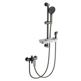 Смесители для душа Wonzon & Woghand WW-A31003-BGG, тёмный графит - фото 