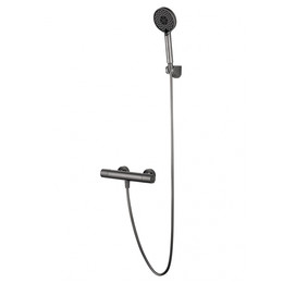 Смесители для душа с термостатом Wonzon & Woghand Inn WW-B2029-A-BGG, тёмный графит - фото 