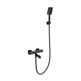 Смесители для ванны с термостатом Wonzon & Woghand Stay WW-B2026-A1-MB, чёрный - фото 