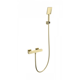 Смесители для душа с термостатом Wonzon & Woghand Stay WW-B2062-A-BG, золото - фото 