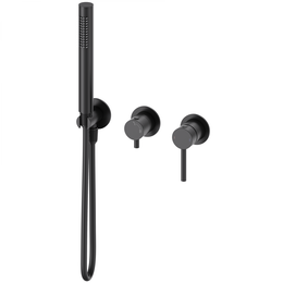 Смесители для душа Wonzon & Woghand Stick WW-838017-MB (со скрытой частью) чёрный - фото 