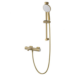 Смесители для ванны с термостатом Wonzon & Woghand Solid WW-C2011-A-BG, золото - фото 