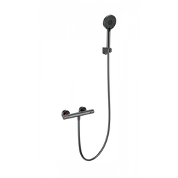 Смесители для душа с термостатом Wonzon & Woghand Inn WW-B2063-A-BGG, тёмный графит - фото 