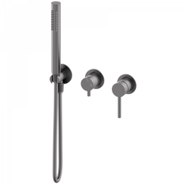 Смесители для душа Wonzon & Woghand Stick WW-838017-BGM (со скрытой частью) тёмный графит - фото 