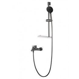 Смесители для ванны Wonzon & Woghand Alfa WW-AE3201-BGG, тёмный графит - фото 