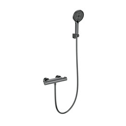Смесители для душа с термостатом Wonzon & Woghand Inn WW-B2003-A-BGG, тёмный графит - фото 