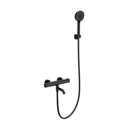 Смесители для ванны с термостатом Wonzon & Woghand WW-B3029-A1-MB, чёрный - фото 