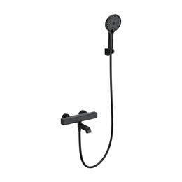 Смесители для ванны с термостатом Wonzon & Woghand Stay WW-B2016-A1-MB, чёрный - фото 