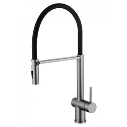 Смесители для кухни Wonzon & Woghand WW-88438003-BGM, тёмный графит - фото 