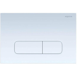 Кнопка смыва Aquatek KDI-0000013, белый - фото 