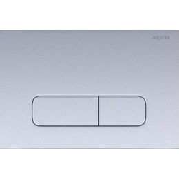 Кнопка смыва Aquatek KDI-0000014, хром матовый - фото 