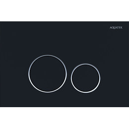 Кнопка смыва Aquatek KDI-0000020, чёрный матовый - фото 