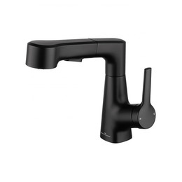 Смесители для раковины Wonzon & Woghand WW-121B108-MB, чёрный - фото 