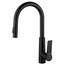 Смесители для кухни Wonzon & Woghand WW-A20782-MB, чёрный - фото 