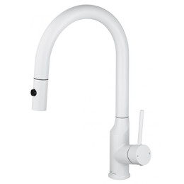 Смесители для кухни Wonzon & Woghand WW-A21252-MW, белый - фото 