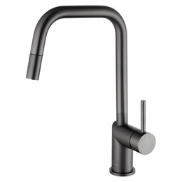 Смесители для кухни Wonzon & Woghand WW-6018-BGG, тёмный графит - фото 