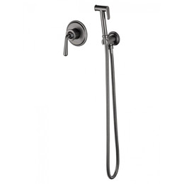 набор для гигиенического душа Wonzon & Woghand Steam WW-88849008-BGM (со скрытой частью) тёмный графит - фото 