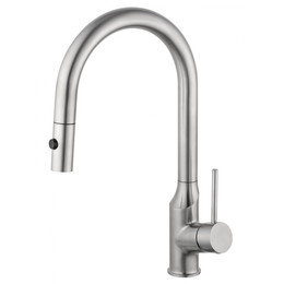 Смесители для кухни Wonzon & Woghand WW-A21252-BS, никель - фото 