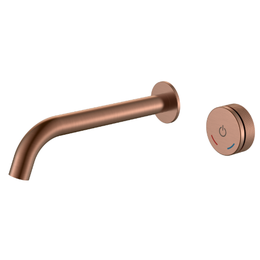 Смеситель для раковины Boheme Tech 158/2-CB, брашированная медь - фото 