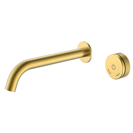 Смеситель для раковины Boheme Tech 158/2-MG, золото матовое - фото 