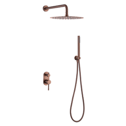 Душевая система для душа Boheme Uno 464-CB (со скрытой частью) брашированная медь - фото 