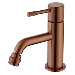 Смеситель для биде Boheme Uno 466-CB, брашированная медь - фото 