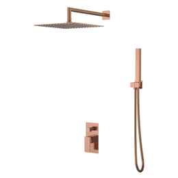 Душевая система для душа Boheme Qubic 474-3-CB (со скрытой частью) брашированная медь - фото 