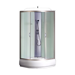 Душевая кабина Loranto 90x90 см CS-6690-25 F, хром/матовое - фото 