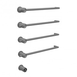 Полотенцесушитель электрический Abber Charme П4 645x520 мм AH4004BST, сталь брашированная - фото 