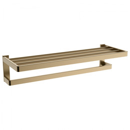 Полка для полотенец Abber Westen AA1758G, цвет золото матовое - фото 