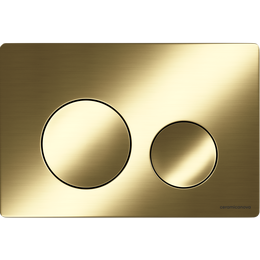 Кнопка смыва Ceramicanova Balance Circle CN12-001BG, брашированное золото - фото 