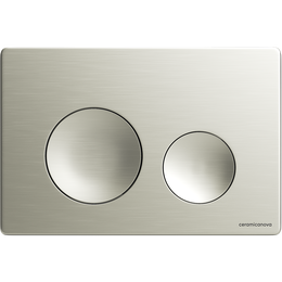 Кнопка смыва Ceramicanova Balance Circle CN12-001BN, брашированный никель - фото 