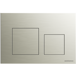 Кнопка смыва Ceramicanova Balance Square CN12-002BN, брашированный никель - фото 