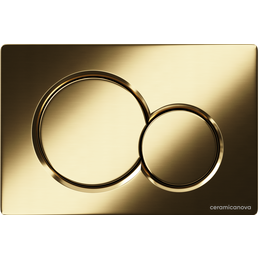 Кнопка смыва Ceramicanova Balance Sphere CN12-003BG, брашированное золото - фото 