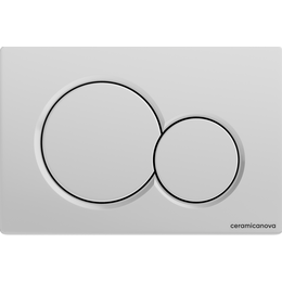 Кнопка смыва Ceramicanova Balance Sphere CN12-003W, белый глянцевый - фото 